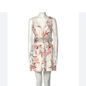 Zimmermann Floral Linen Dress